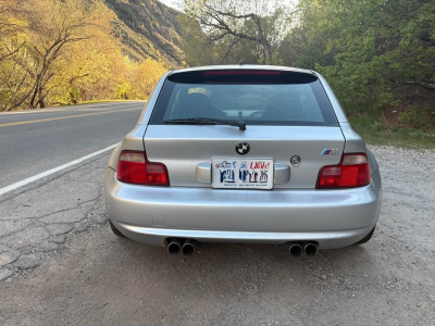 2000 BMW M Coupe in Titanium Silver Metallic over Black Nappa