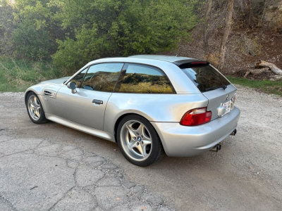 2000 BMW M Coupe in Titanium Silver Metallic over Black Nappa