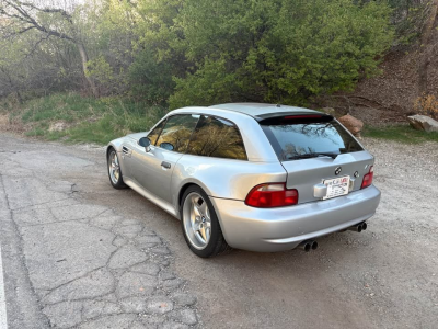 2000 BMW M Coupe in Titanium Silver Metallic over Black Nappa