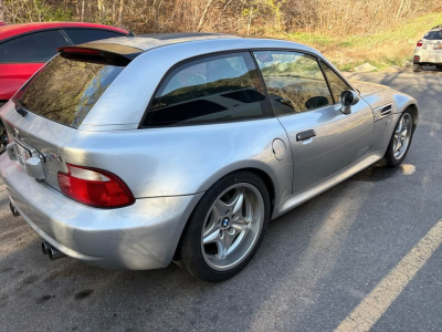 2000 BMW M Coupe in Titanium Silver Metallic over Black Nappa