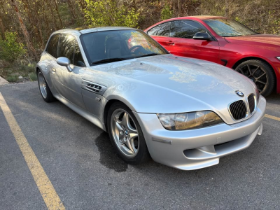 2000 BMW M Coupe in Titanium Silver Metallic over Black Nappa