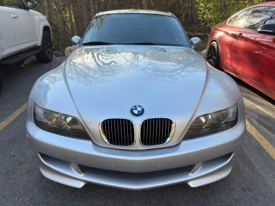 2000 BMW M Coupe in Titanium Silver Metallic over Black Nappa