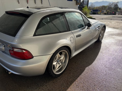 2000 BMW M Coupe in Titanium Silver Metallic over Black Nappa