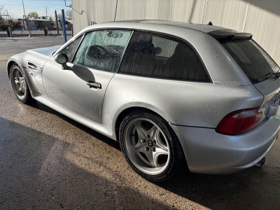 2000 BMW M Coupe in Titanium Silver Metallic over Black Nappa