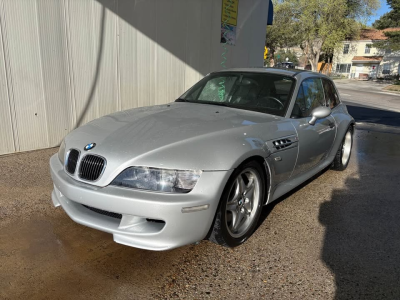 2000 BMW M Coupe in Titanium Silver Metallic over Black Nappa