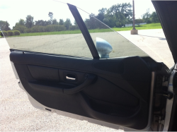 2000 BMW M Coupe in Titanium Silver Metallic over Black Nappa - Driver Door