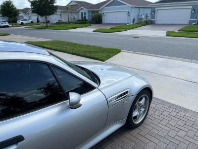 2000 BMW M Coupe in Titanium Silver Metallic over Black Nappa