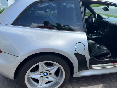 2000 BMW M Coupe in Titanium Silver Metallic over Black Nappa