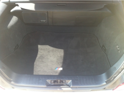 2000 BMW M Coupe in Titanium Silver Metallic over Black Nappa - Trunk