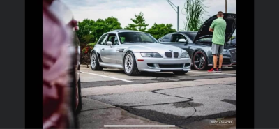 2000 BMW M Coupe in Titanium Silver Metallic over Black Nappa