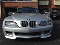 2000 BMW M Coupe in Titanium Silver Metallic over Black Nappa