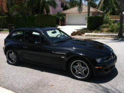 2001 BMW M Coupe in Black Sapphire Metallic over Black Nappa - Front 3/4