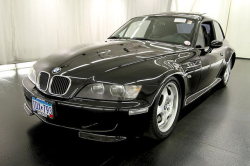 2001 BMW M Coupe in Black Sapphire Metallic over Black Nappa - Front 3/4