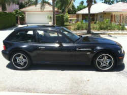 2001 BMW M Coupe in Black Sapphire Metallic over Black Nappa - Side