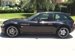 2001 BMW M Coupe in Black Sapphire Metallic over Black Nappa - Side