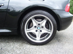 2001 BMW M Coupe in Black Sapphire Metallic over Black Nappa - Wheel