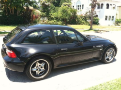 2001 BMW M Coupe in Black Sapphire Metallic over Black Nappa - Side