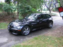 2001 BMW M Coupe in Black Sapphire Metallic over Black Nappa - Front 3/4