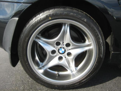 2001 BMW M Coupe in Black Sapphire Metallic over Black Nappa - Rear Passenger Wheel
