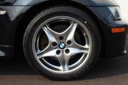 2001 BMW M Coupe in Black Sapphire Metallic over Black Nappa - Front Passenger Wheel