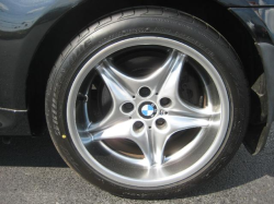 2001 BMW M Coupe in Black Sapphire Metallic over Black Nappa - Rear Driver Wheel