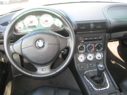 2001 BMW M Coupe in Black Sapphire Metallic over Black Nappa - Interior