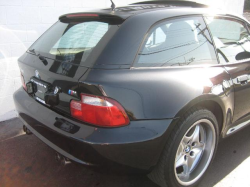 2001 BMW M Coupe in Black Sapphire Metallic over Black Nappa - Side Detail