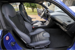 2001 BMW M Coupe in Estoril Blue Metallic over Dark Gray & Black Nappa - Interior