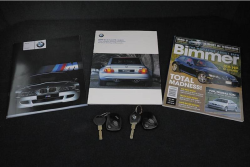 2001 BMW M Coupe in Estoril Blue Metallic over Dark Gray & Black Nappa - Brochures and Keys