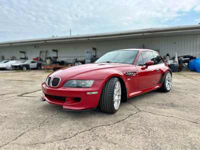 2001 BMW M Coupe in Imola Red 2 over Black Nappa