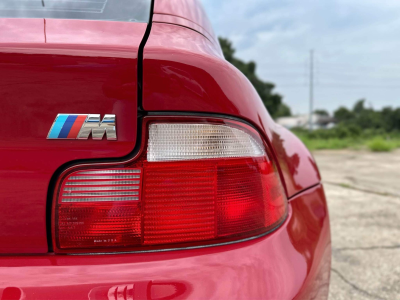 2001 BMW M Coupe in Imola Red 2 over Black Nappa