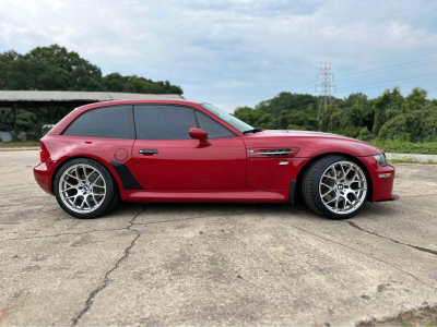 2001 BMW M Coupe in Imola Red 2 over Black Nappa