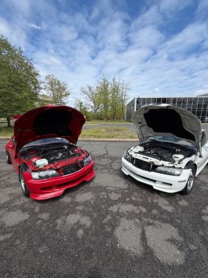 2001 BMW M Coupe in Imola Red 2 over Imola Red & Black Nappa