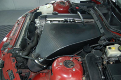 2001 BMW M Coupe in Imola Red 2 over Imola Red & Black Nappa - CSL Style Carbon Fiber Airbox
