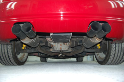 2001 BMW M Coupe in Imola Red 2 over Imola Red & Black Nappa - Exhaust