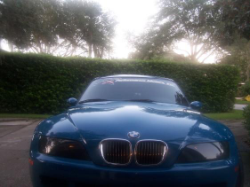 2001 BMW M Coupe in Laguna Seca Blue over Laguna Seca Blue & Black Nappa - Front