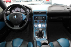 2001 BMW M Coupe in Laguna Seca Blue over Laguna Seca Blue & Black Nappa - Interior