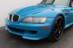 2001 BMW M Coupe in Laguna Seca Blue over Laguna Seca Blue & Black Nappa - Front Detail