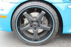 2001 BMW M Coupe in Laguna Seca Blue over Laguna Seca Blue & Black Nappa - Front Driver Wheel