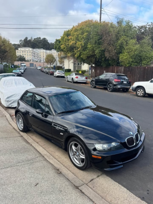 2001 BMW M Coupe in Black Sapphire Metallic over Black Nappa