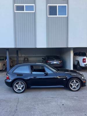 2001 BMW M Coupe in Black Sapphire Metallic over Black Nappa