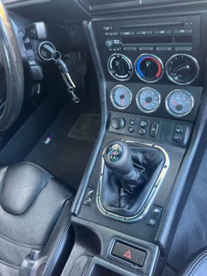 2001 BMW M Coupe in Black Sapphire Metallic over Black Nappa