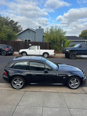 2001 BMW M Coupe in Black Sapphire Metallic over Black Nappa