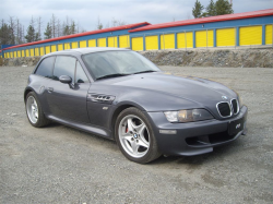 2001 BMW M Coupe in Steel Gray Metallic over Dark Gray & Black Nappa