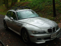 2001 BMW M Coupe in Titanium Silver Metallic over Dark Gray & Black Nappa - Front 3/4