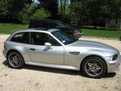 2001 BMW M Coupe in Titanium Silver Metallic over Black Nappa - Side