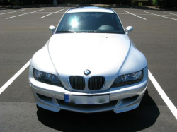 2001 BMW M Coupe in Titanium Silver Metallic over Black Nappa - Front