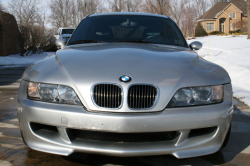 2001 BMW M Coupe in Titanium Silver Metallic over Black Nappa - Front