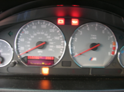2001 BMW M Coupe in Titanium Silver Metallic over Black Nappa - Gauges