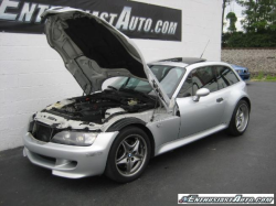 2001 BMW M Coupe in Titanium Silver Metallic over Black Nappa - Engine Bay